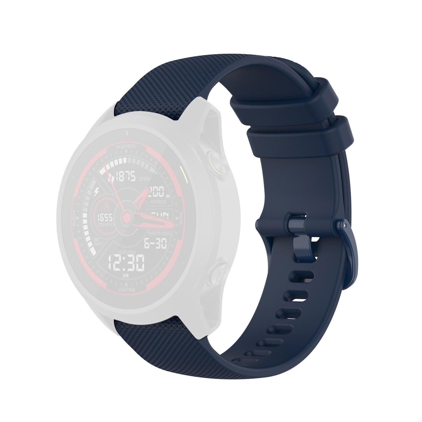 Techsuit W006 reim for Samsung Galaxy Watch / Huawei Watch Series, 20mm, Blå
