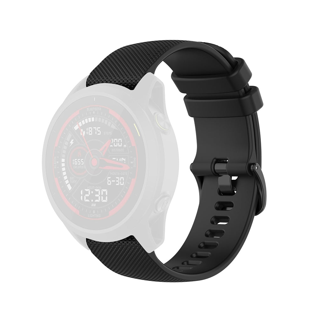 Techsuit W006 reim for Samsung Galaxy Watch / Huawei Watch Series, 22mm, Svart