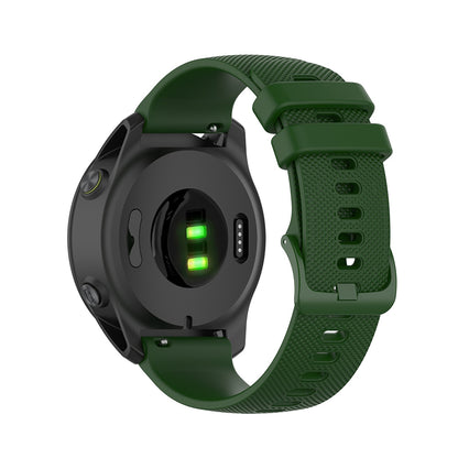 Techsuit W006 reim for Samsung Galaxy Watch / Huawei Watch Series, 22mm, Grønn