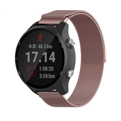 Techsuit W009 reim for Huawei Watch / Garmin Watch Series, 18mm, Roségull