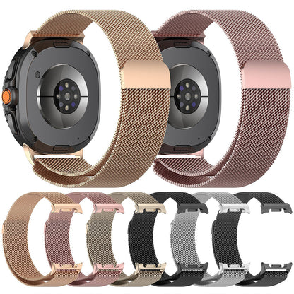 Techsuit W009 reim for Samsung Galaxy Watch 8 Classic / Watch8 44mm / Watch 8 40mm, Svart
