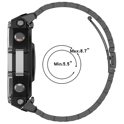 Techsuit W010 reim for Amazfit T-Rex 3, Svart