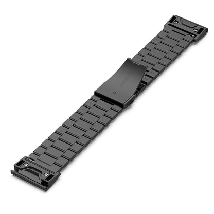 Techsuit W010 reim for Garmin Watch Fenix / Forerunner Series, 22mm, Svart