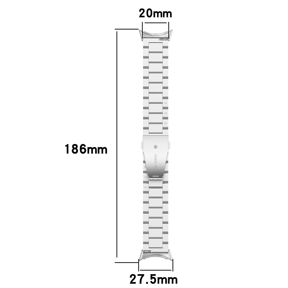 Techsuit W010 reim for Google Pixel Watch 4 45mm, Sølv