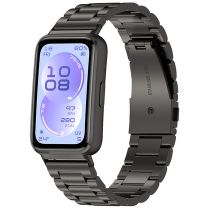 Techsuit W010 reim for Huawei Band 11 / 11 Pro, Svart