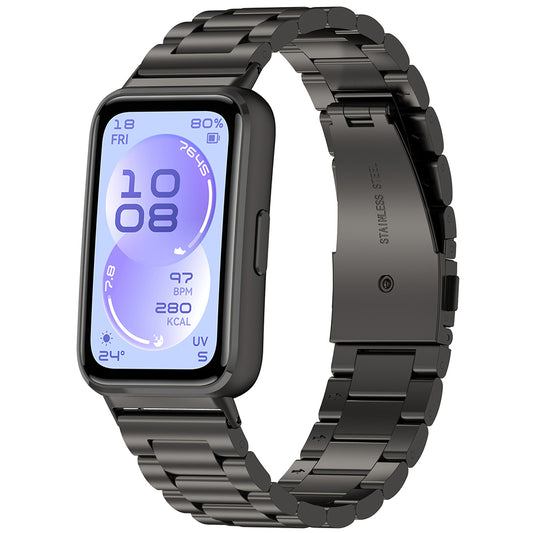 Techsuit W010 reim for Huawei Band 11 / 11 Pro, Svart