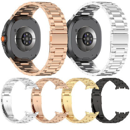 Techsuit W010 reim for Samsung Galaxy Watch 8 Classic / Watch8 44mm / Watch 8 40mm, Sølv