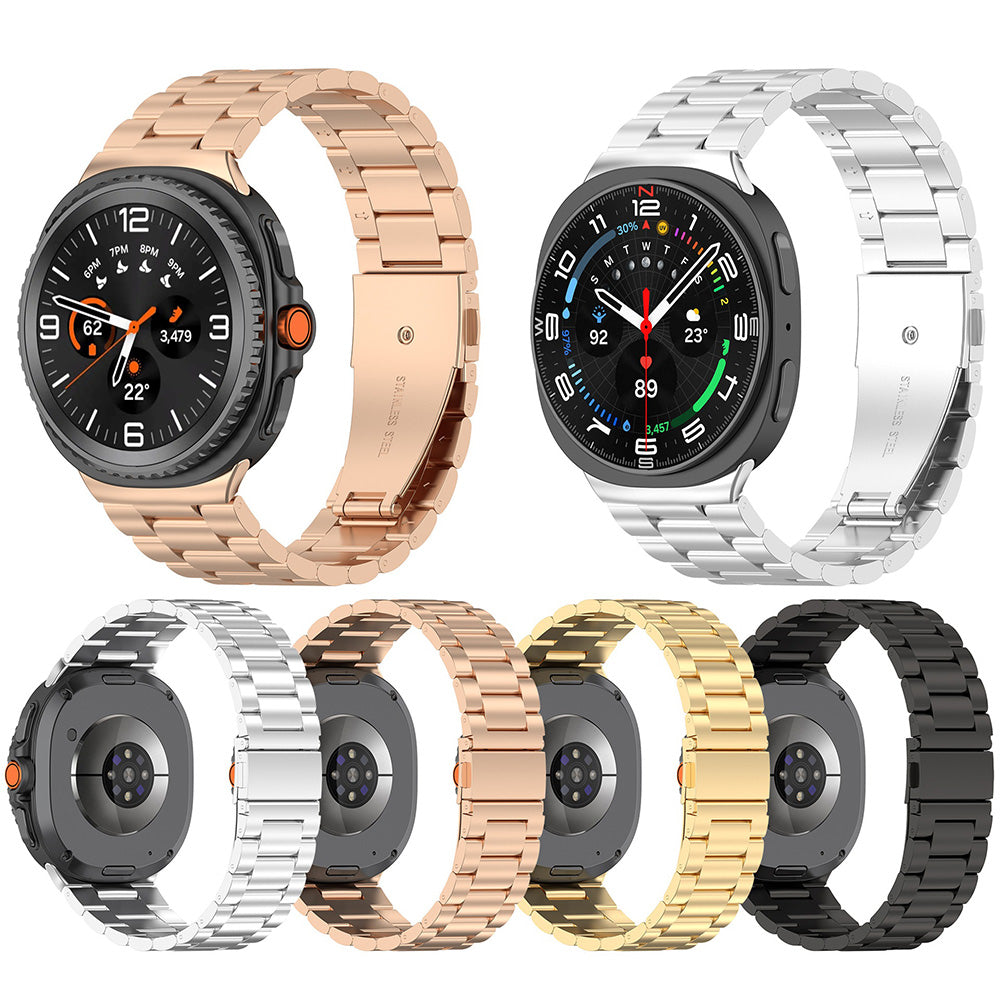 Techsuit W010 reim for Samsung Galaxy Watch 8 Classic / Watch8 44mm / Watch 8 40mm, Rosa