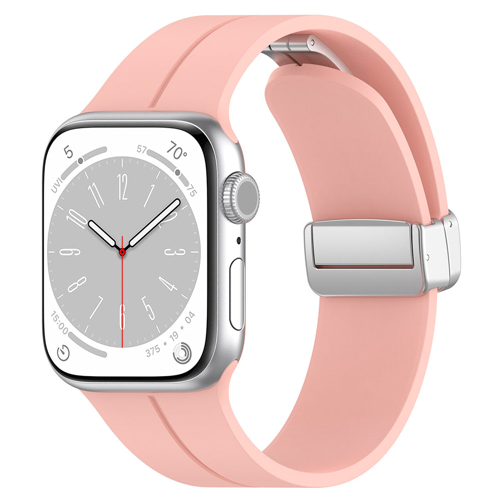 Techsuit W011 rem for Apple Watch 41mm / 40mm / 38mm-serien, rosa