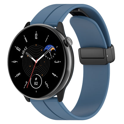 Techsuit W011 reim for Huawei Watch / Garmin Watch Series, 18mm, Blå