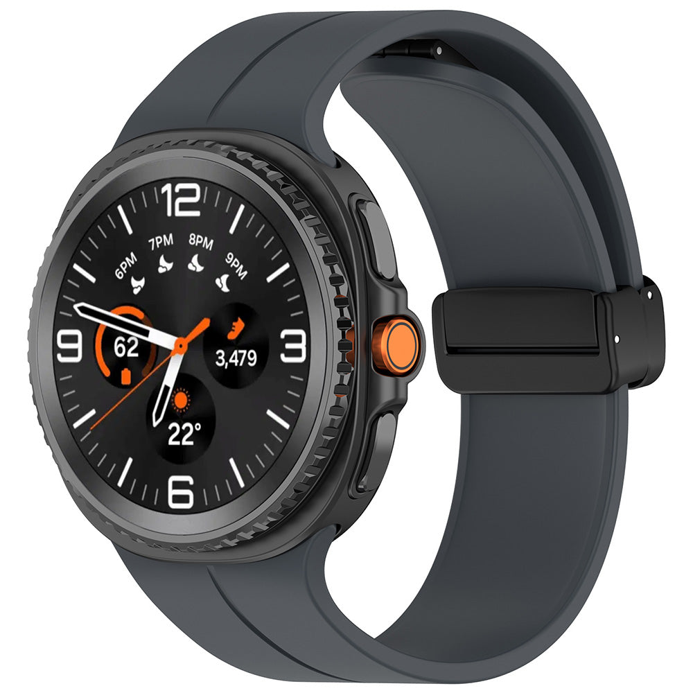 Techsuit W011 reim for Samsung Galaxy Watch 8 Classic / Watch8 44mm / Watch 8 40mm, Grå