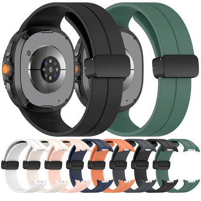 Techsuit W011 reim for Samsung Galaxy Watch 8 Classic / Watch8 44mm / Watch 8 40mm, Svart