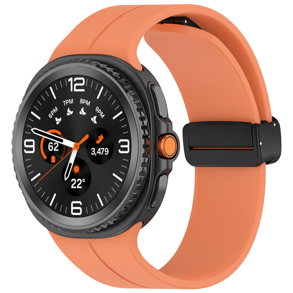 Techsuit W011 reim for Samsung Galaxy Watch 8 Classic / Watch8 44mm / Watch 8 40mm, Oransje