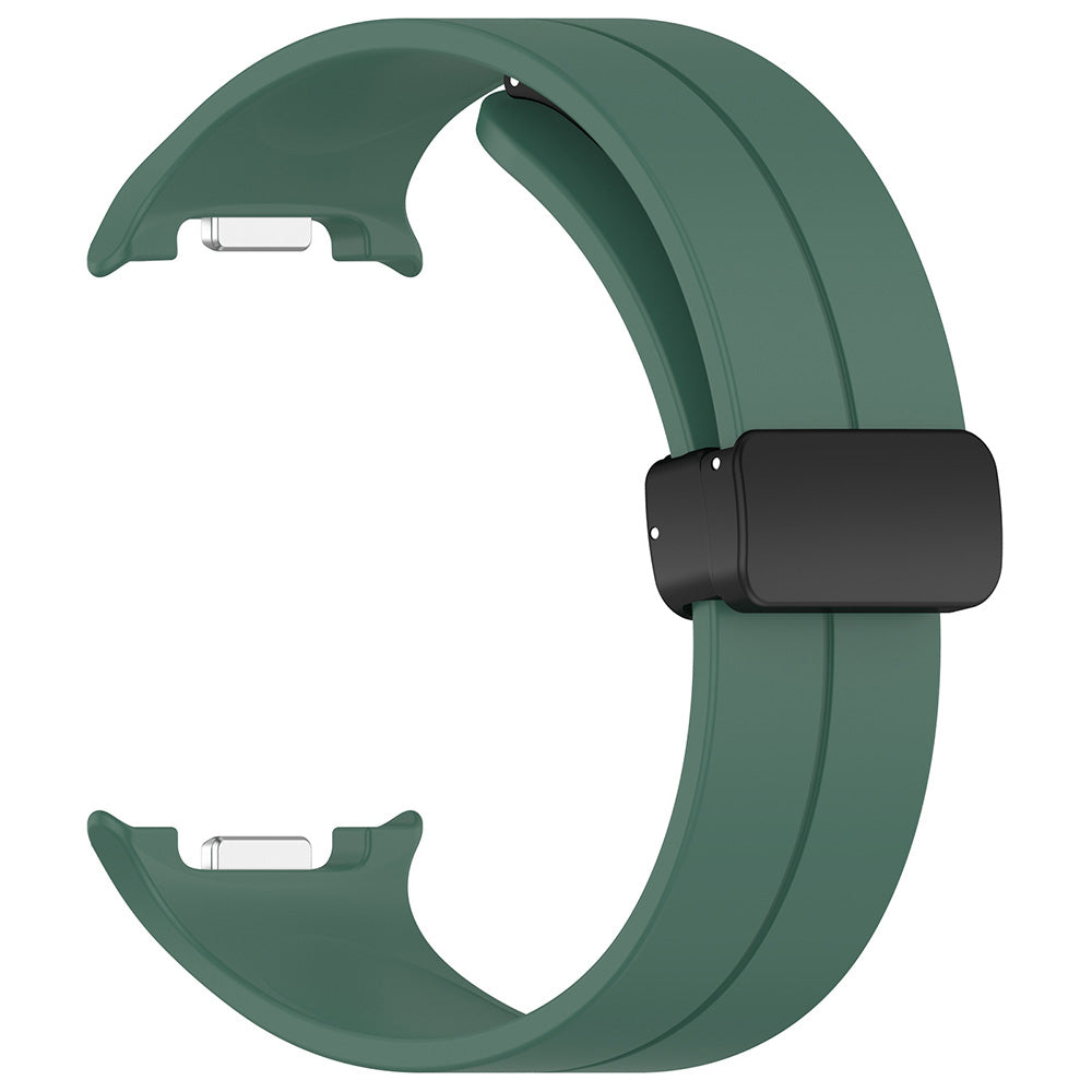 Techsuit W011 reim for Samsung Galaxy Watch 8 Classic / Watch8 44mm / Watch 8 40mm, Mørkegrønn