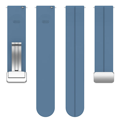 Techsuit W011 reim for Samsung Galaxy Watch / Huawei Watch Series, 20mm, Blå