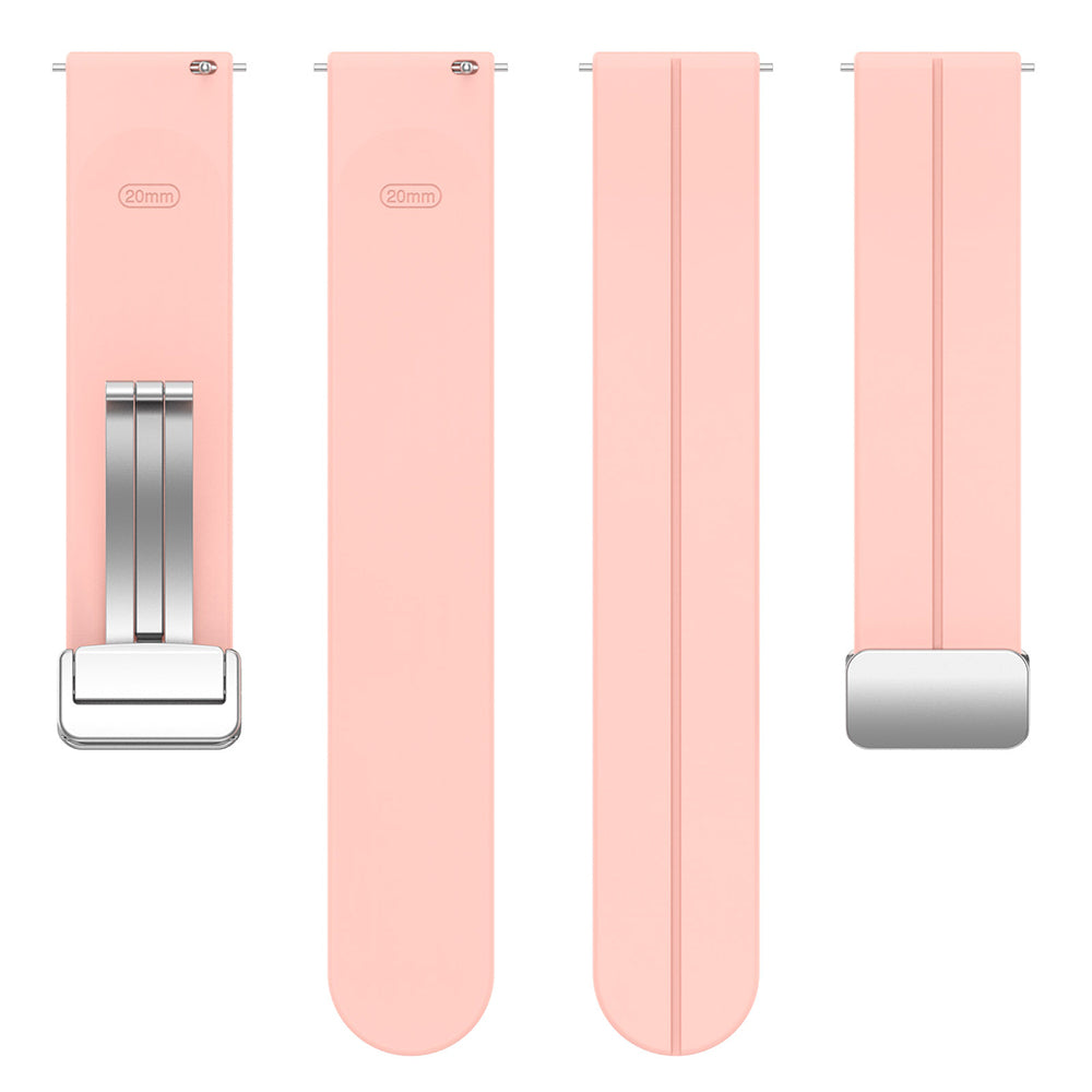 Techsuit W011 reim for Samsung Galaxy Watch / Huawei Watch Series, 20mm, Rosa