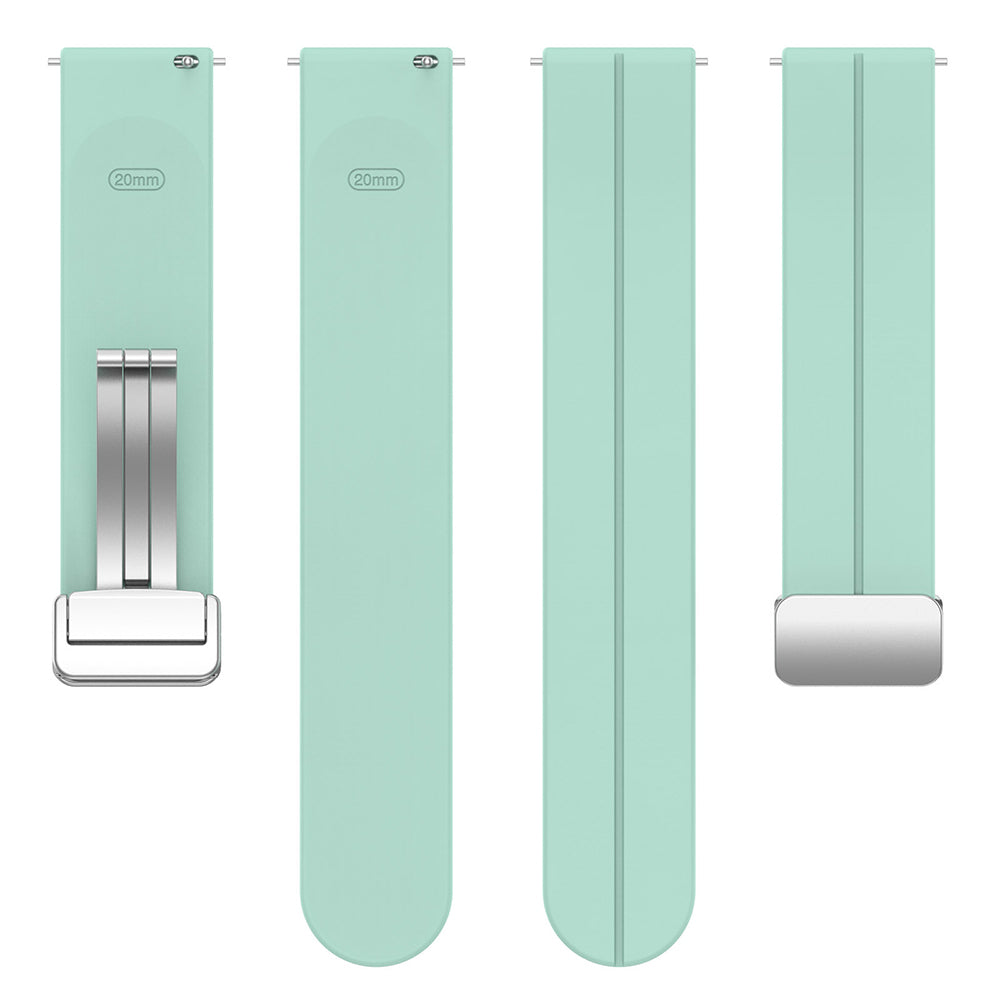 Techsuit W011 reim for Samsung Galaxy Watch / Huawei Watch Series, 20mm, Grønn