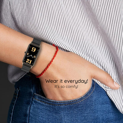 Techsuit W012 reim for Apple Watch 42mm / 41mm / 40mm / 38mm Series, Svart