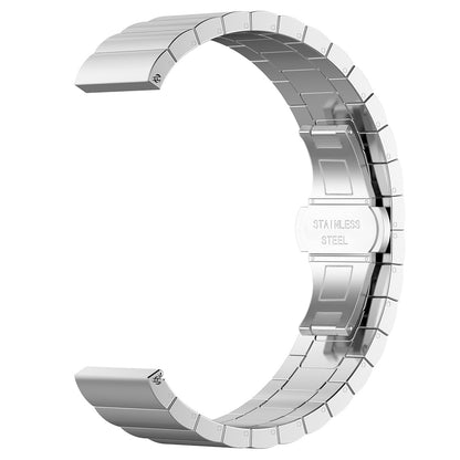 Techsuit W012 reim for Samsung Galaxy Watch / Huawei Watch Series, 20mm, Sølv