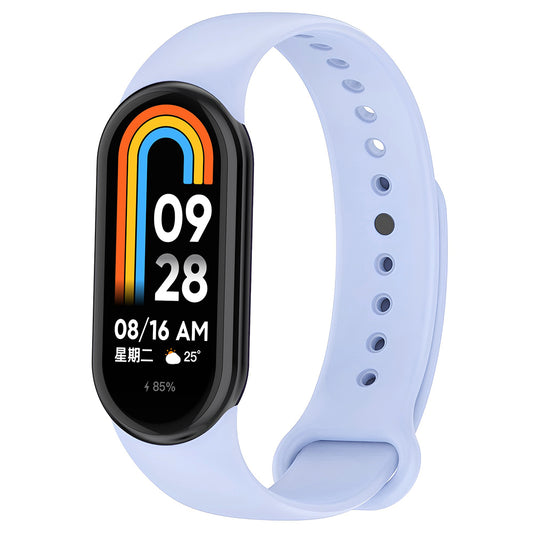 Techsuit W014 rem for Xiaomi Smart Band 10 / 9 / 8, Lys blå