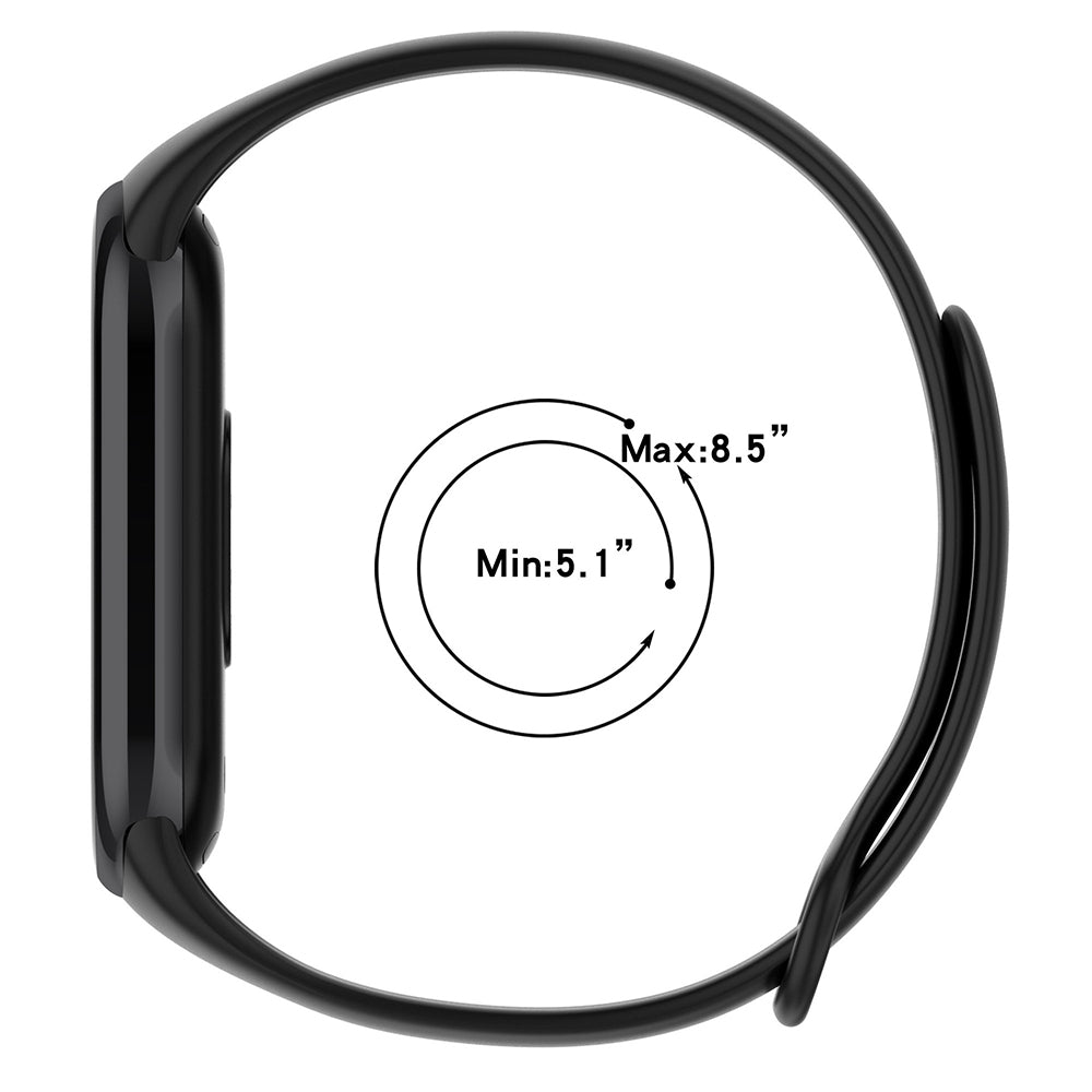 Techsuit W014 reim for Xiaomi Smart Band 9 / 8, Grønn