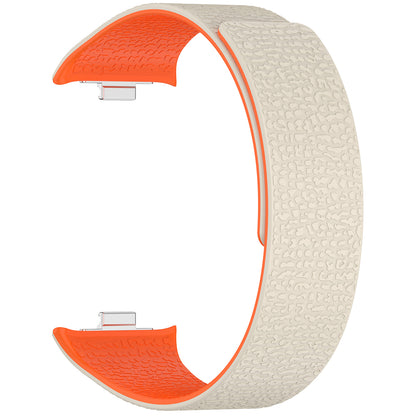 Techsuit W016 reim for Xiaomi Smart Band / Watch Series, Beige Orange
