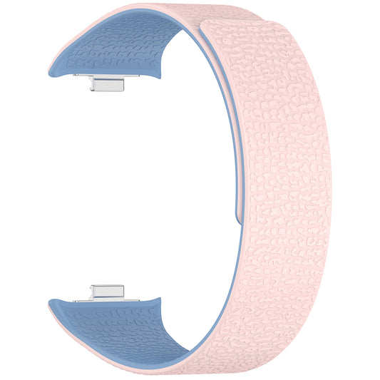Techsuit W016 reim for Xiaomi Smart Band / Watch Series, Rosa Blå