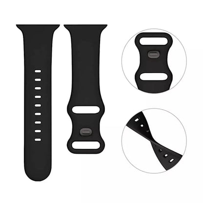 Techsuit W031 reim for Apple Watch 49mm / 46mm / 45mm / 44mm / 42mm Series, Svart