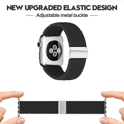 Techsuit W032 reim for Apple Watch 49mm / 46mm / 45mm / 44mm / 42mm Series, Marineblå