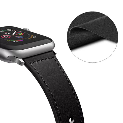 Techsuit W033 reim for Apple Watch 42mm / 41mm / 40mm / 38mm Series, Svart