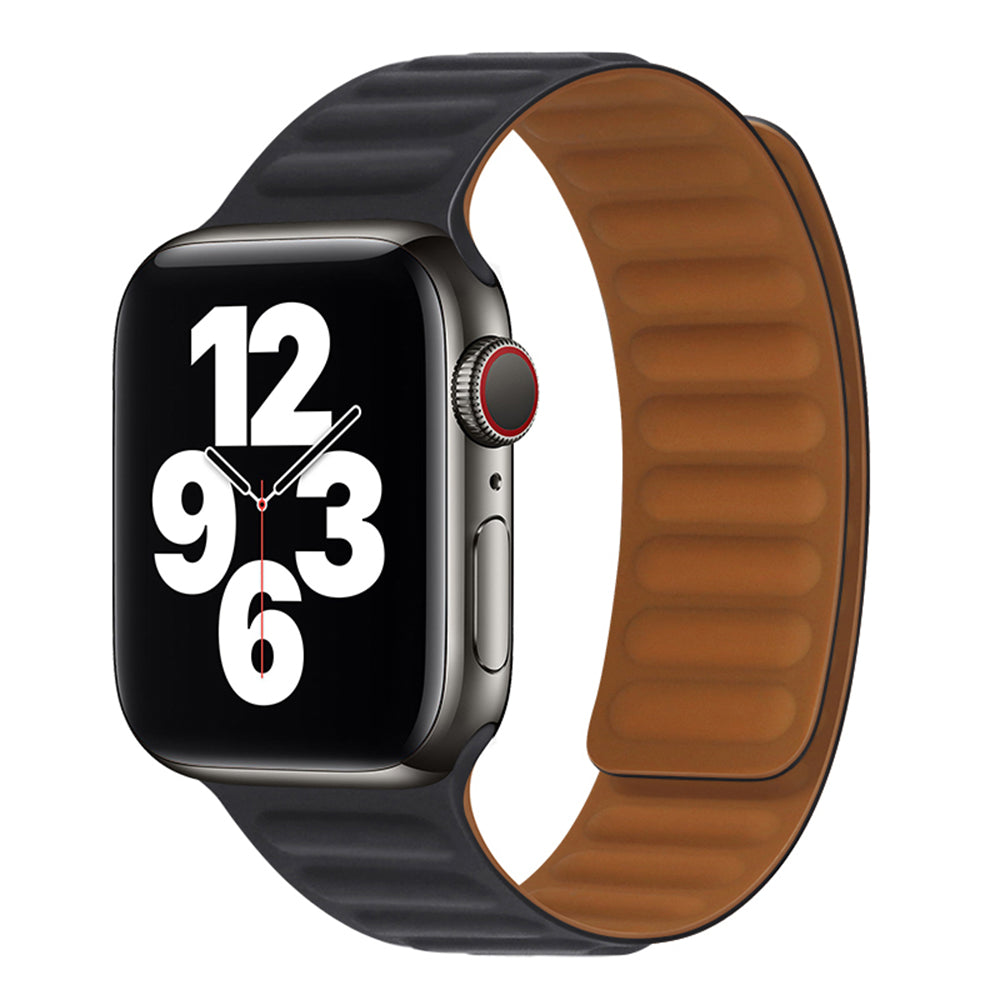 Techsuit W035 reim for Apple Watch 42mm / 41mm / 40mm / 38mm Series, Svart