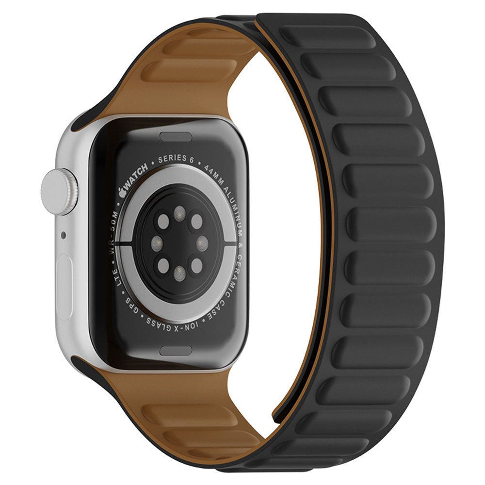 Techsuit W035 reim for Apple Watch 49mm / 46mm / 45mm / 44mm / 42mm Series, Svart