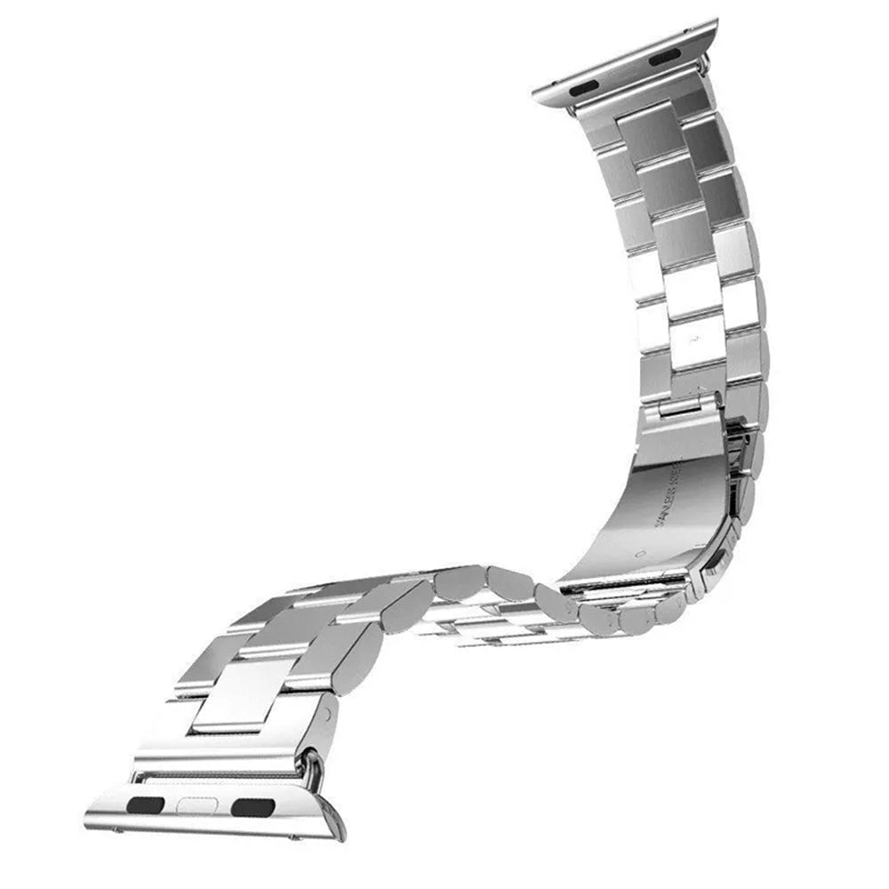 Techsuit W036 reim for Apple Watch 49mm / 46mm / 45mm / 44mm / 42mm Series, Sølv