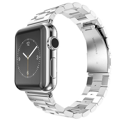 Techsuit W036 reim for Apple Watch 49mm / 46mm / 45mm / 44mm / 42mm Series, Sølv