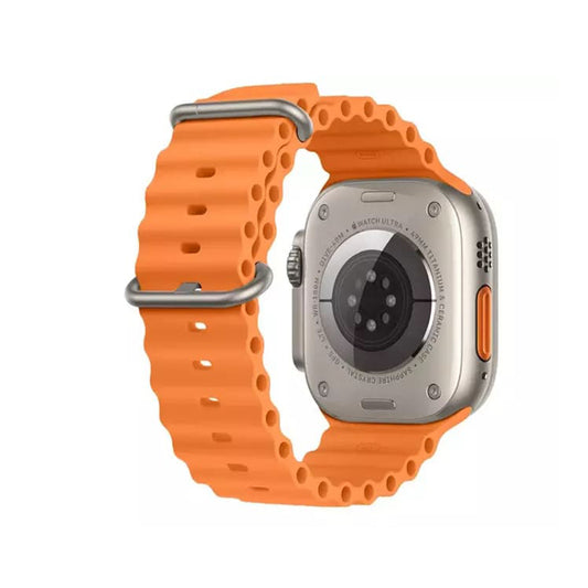 Techsuit W038 rem for Apple Watch 49mm / 46mm / 45mm / 44mm / 42mm-serien, oransje