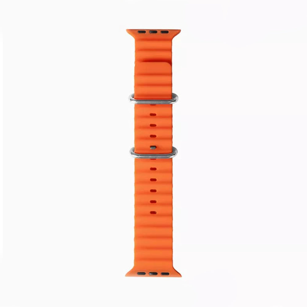 Techsuit W038 rem for Apple Watch 49mm / 46mm / 45mm / 44mm / 42mm-serien, oransje