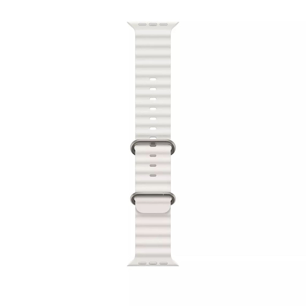 Techsuit W038 rem for Apple Watch 49mm / 46mm / 45mm / 44mm / 42mm-serien, hvit
