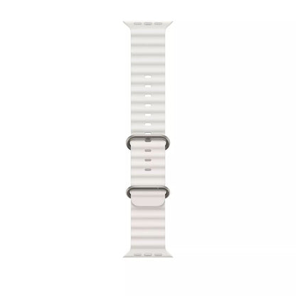 Techsuit W038 rem for Apple Watch 49mm / 46mm / 45mm / 44mm / 42mm-serien, hvit