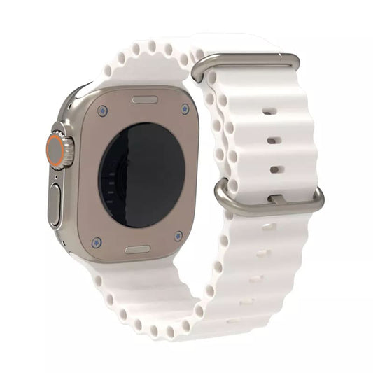 Techsuit W038 reim for Apple Watch 42mm / 41mm / 40mm / 38mm Series, Hvit