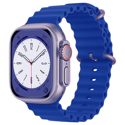 Techsuit W038 reim for Apple Watch 42mm / 41mm / 40mm / 38mm Series, Blå