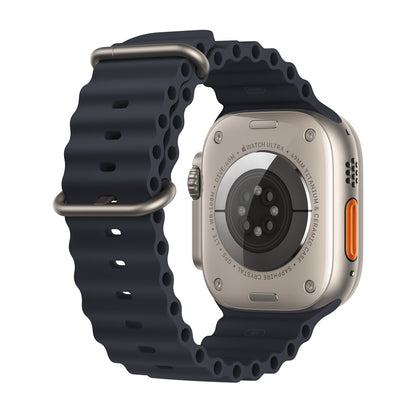 Techsuit W038 reim for Apple Watch 42mm / 41mm / 40mm / 38mm Series, Svart