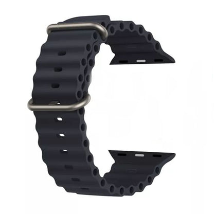 Techsuit W038 reim for Apple Watch 42mm / 41mm / 40mm / 38mm Series, Svart