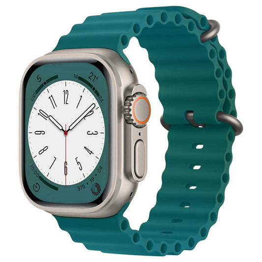 Techsuit W038 reim for Apple Watch 42mm / 41mm / 40mm / 38mm Series, Grønn