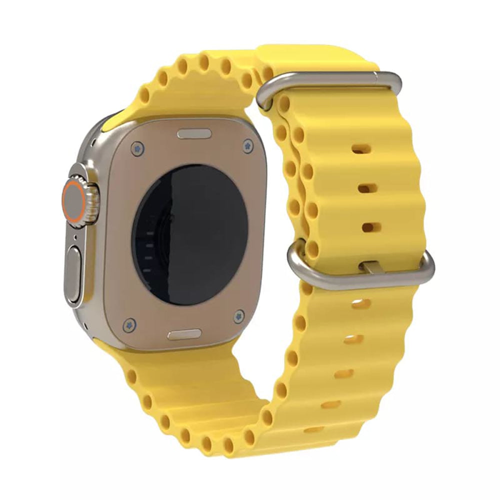Techsuit W038 reim for Apple Watch 49mm / 46mm / 45mm / 44mm / 42mm Series, Gul