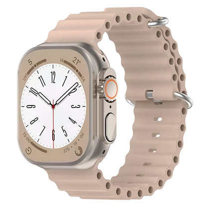 Techsuit W038 rem for Apple Watch 49mm / 46mm / 45mm / 44mm / 42mm-serien, brun