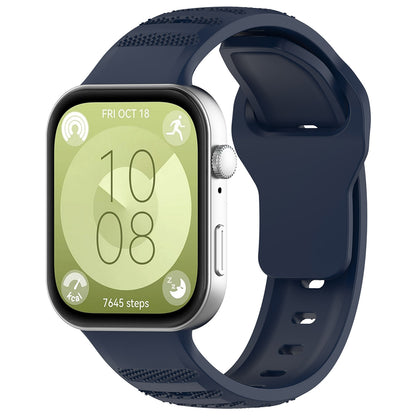 Techsuit W050 reim for Huawei Watch Fit 4 Pro / Watch Fit 4 / Watch Fit 3, Blå