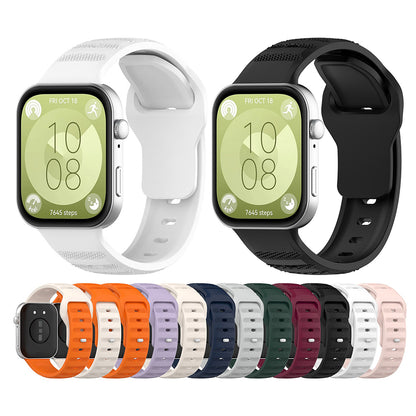 Techsuit W050 reim for Huawei Watch Fit 4 Pro / Watch Fit 4 / Watch Fit 3, Svart