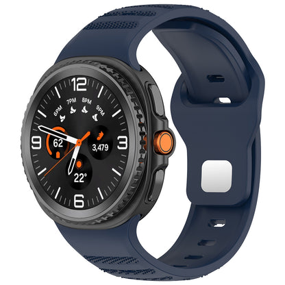 Techsuit W050 reim for Samsung Galaxy Watch 8 Classic / Watch8 44mm / Watch 8 40mm, Blå
