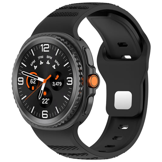 Techsuit W050 reim for Samsung Galaxy Watch 8 Classic / Watch8 44mm / Watch 8 40mm, Svart