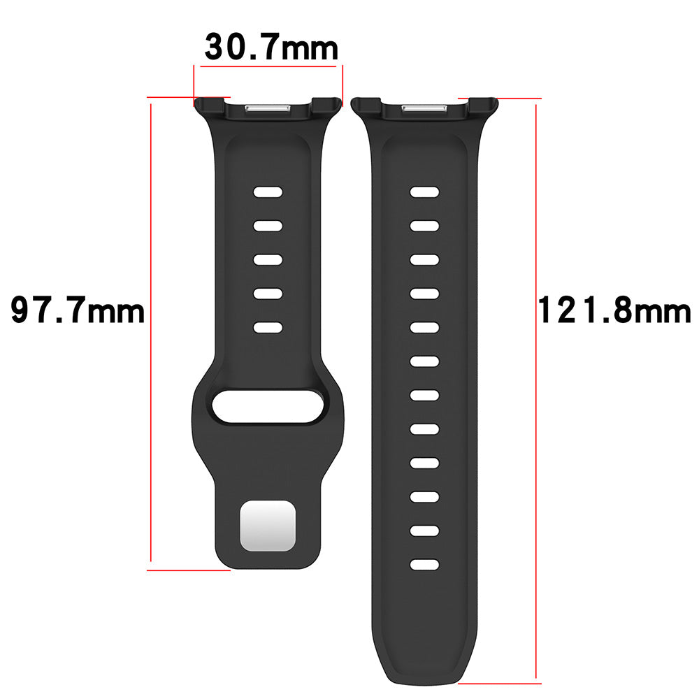 Techsuit W050 reim for Samsung Galaxy Watch 8 Classic / Watch8 44mm / Watch 8 40mm, Svart